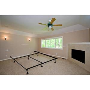 lot 4392 image: Atlas-Lock Keyhole Glide Bed Frame (QueenCal KingKing)- Retail$89.99