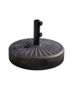 lot 4398 image: Newport 55-lb Fillable Round Patio Umbrella Base