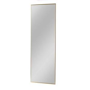 lot 4400 image: Modern Thin Frame Wall-Mounted Hanging Bathroom Vanity Mirror- Retail$128.99