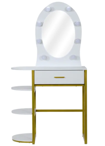 lot 4202 image: PCH SINGLE DRAWER VANITY TABLE 3 LAYER