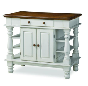 lot 4260 image: KITCHEN ISLAND (5094-941) IVORY PART (1of 2 & 2 of 2)