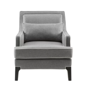 lot 4185 image: Madison Park Signature Collin Lounge Chair Grey