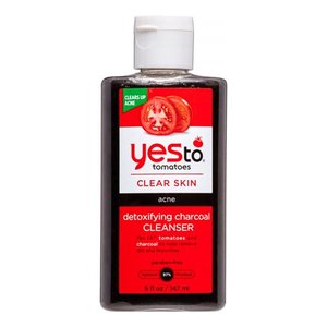 lot 87641 image: Yes to Tomatoes Detoxifying Facial Charcoal Cleanser - 5 fl oz