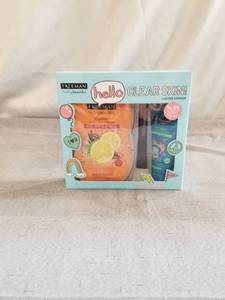 lot 87648 image: Freeman Hello Clear Skin Mask And Applicator Gift Set Clay And Anti Stress Masks