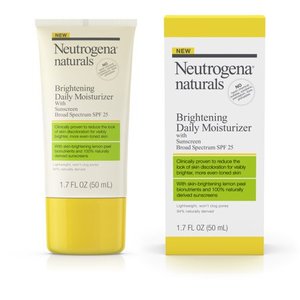 lot 87650 image: Neutrogena naturals Brightening Daily Moisturizer Broad Spectrum SPF 25  LOTION