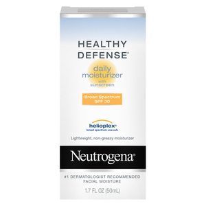 lot 87653 image: Neutrogena Healthy Defense Daily Broad Spectrum SPF 30 Sunscreen Moisturizer, 1.7 oz