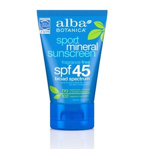 lot 87661 image: Alba Botanica Mineral Sport FF Sunscreen SPF45  CREAM