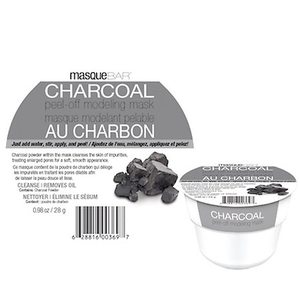 lot 87735 image: Masque Bar Charcoal Peel-Off Modeling Mask - 1 oz.