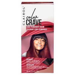 lot 87751 image: Clairol Color Crave Semi-Permanent Scarlet - 2.0 fl oz