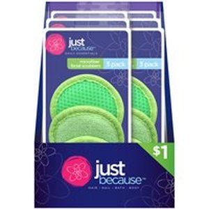 lot 87757 image: Just Because, 3 Pack Facial Scrubber