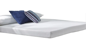 lot 4296 image: Slumber Solutions 4.5-inch Sofa Sleeper Memory Foam (Mattress Only)- Retail$308.99