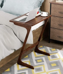 lot 4315 image: ZL-Shape Wood PC Laptop TV Coffee Sofa Side Table