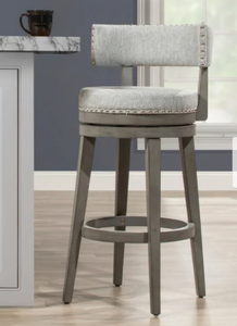 lot 4336 image: The Gray Barn Pond Road Swivel Stool - Retail$167.49