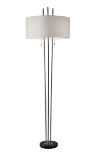 lot 4344 image: Adesso Anderson Floor Lamp- Retail$226.99