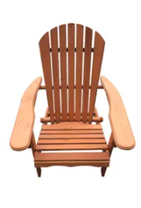 lot 4386 image: Oceanic folding adirondack chair house