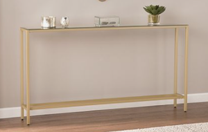 lot 4481 image: Narrow long console table (CM9296)