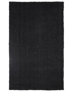 lot 4492 image: Miranda Haus Hand-Woven Natural Reversible Kula Jute Area Rug- Retail$163.99