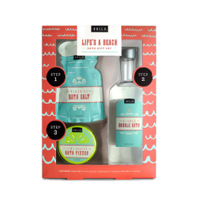 lot 50784 image: HALLU LIFES A BEACH BATH GIFT SET