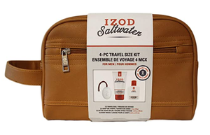 lot 50899 image: IZOD SALTWATER 4PC TRAVEL SIZE KIT