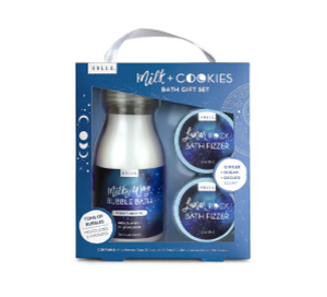lot 50781 image: HALLU MILK & COOKIES BATH GIFT SET