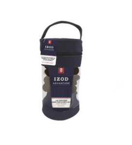 lot 87621 image: IZOD ADVANTAGE 5PC MESH BATH SPONGE SET