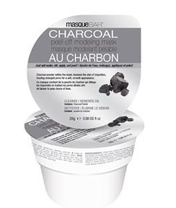 lot 87640 image: MASQUE BAR CHARCOAL PEEL OFF MODELING MASK CLEANSE REMOVES OIL 0.98 OZ SEALED