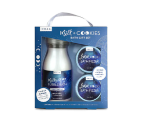 lot 87667 image: HALLU MILK & COOKIES BATH GIFT SET