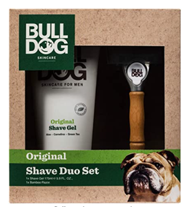 lot 87747 image: Bulldog Original Skincare Duo Gift Set Shave Gel & Bamboo Razor