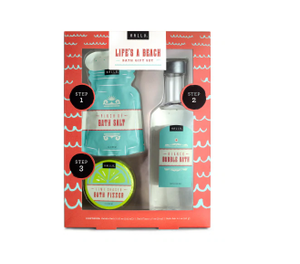 lot 50965 image: HALLU LIFES A BEACH BATH GIFT SET