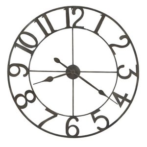 lot 14856 image: Howard Miller Artwell Metal Wall Clock- Retail$224.99