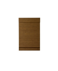 lot 14890 image: Radiance Cordless Maple Cape Cod Flatweave Bamboo Roman Shade
