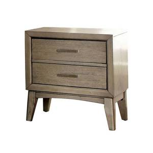 lot 14933 image: Snyder II Contemporary Night Stand In Gray- Retail$272.49