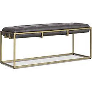 lot 14930 image: edgemod curio bench carbon black
