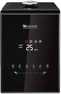 lot 14966 image: proscenic ultrasonic humidifier black
