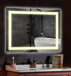 lot 1605 image: LED Lighted Mirror