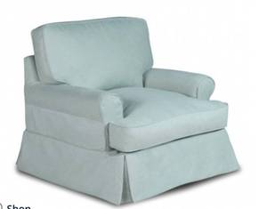 lot 1628 image: Chair Slip Cover