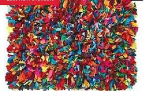 lot 1656 image: Fiesta Shag Rug