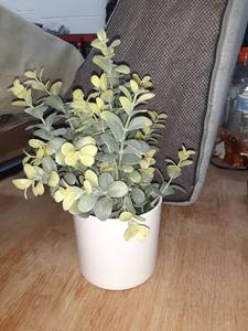 lot 1666 image: Faux Potted Plant