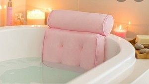 lot 1670 image: Pink Bathtub Pillow