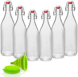 lot 1646 image: Six Glass Bottles