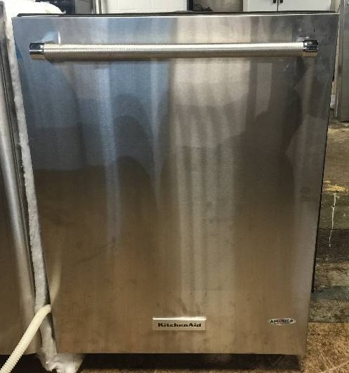 lot 7050 image: KitchenAid 24 Stainless Steel Dishwasher