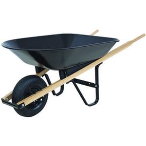 lot 1080 image: Blue Hawk 4-cu ft Steel Wheelbarrow