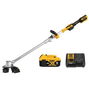 lot 2724 image: Black & Decker 2309904 Brushless Trimmer with 5Ah Pk 20V