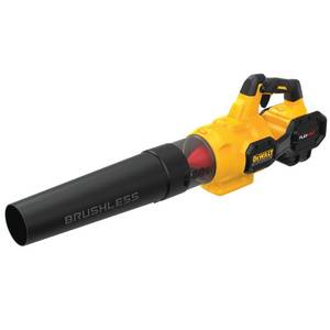 lot 2731 image: DEWALT 125 MPH 600 CFM FLEXVOLT 60V MAX Lithium-Ion Cordless Axial Blower with (1) 3.0Ah Battery and Charger Included