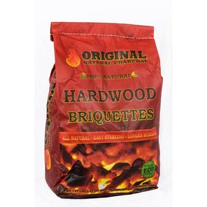 lot 2737 image: Natural Hardwood Charcoal Briquettes