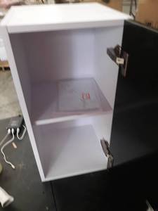 lot 2738 image: Lead Free PVC Kitchen Cabinet