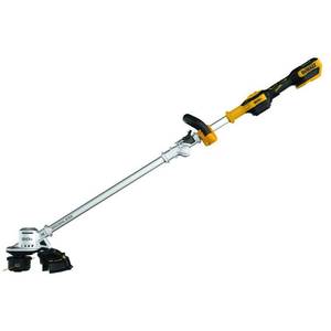 lot 2772 image: DEWALT 20V Cordless Brushless String Trimmer (Tool Only)