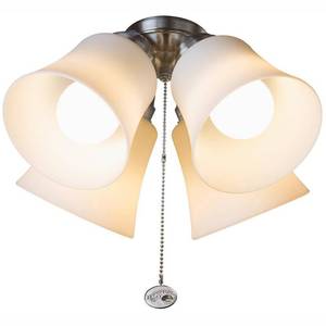 lot 2918 image: Hampton Bay Williamson LED Ceiling Fan Light Kit 1002745234 - New