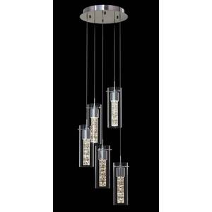 lot 2928 image: Artika Essence 30-Watt Chrome Integrated LED Pendant