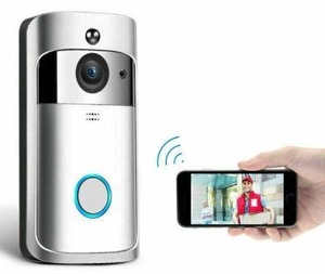 lot 2949 image: 3 WiFi Wireless Doorbell Two-Way Audio Smart Doorbell Security Camera HD Doorbell Chime